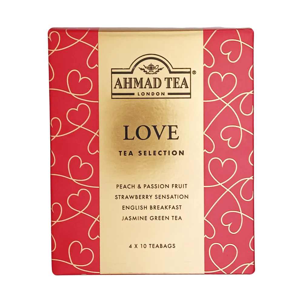 Love Tea Selection Ahmad Tea Set 4x10 bags