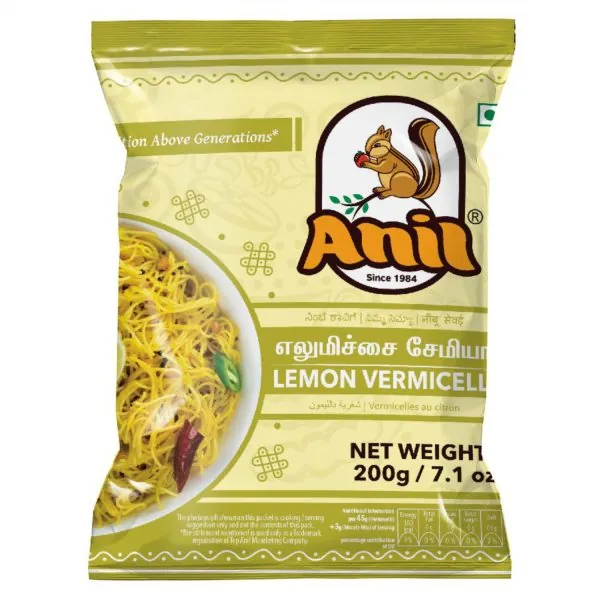 Makaron cytrynowy Vermicelli Lemon Anil 200g