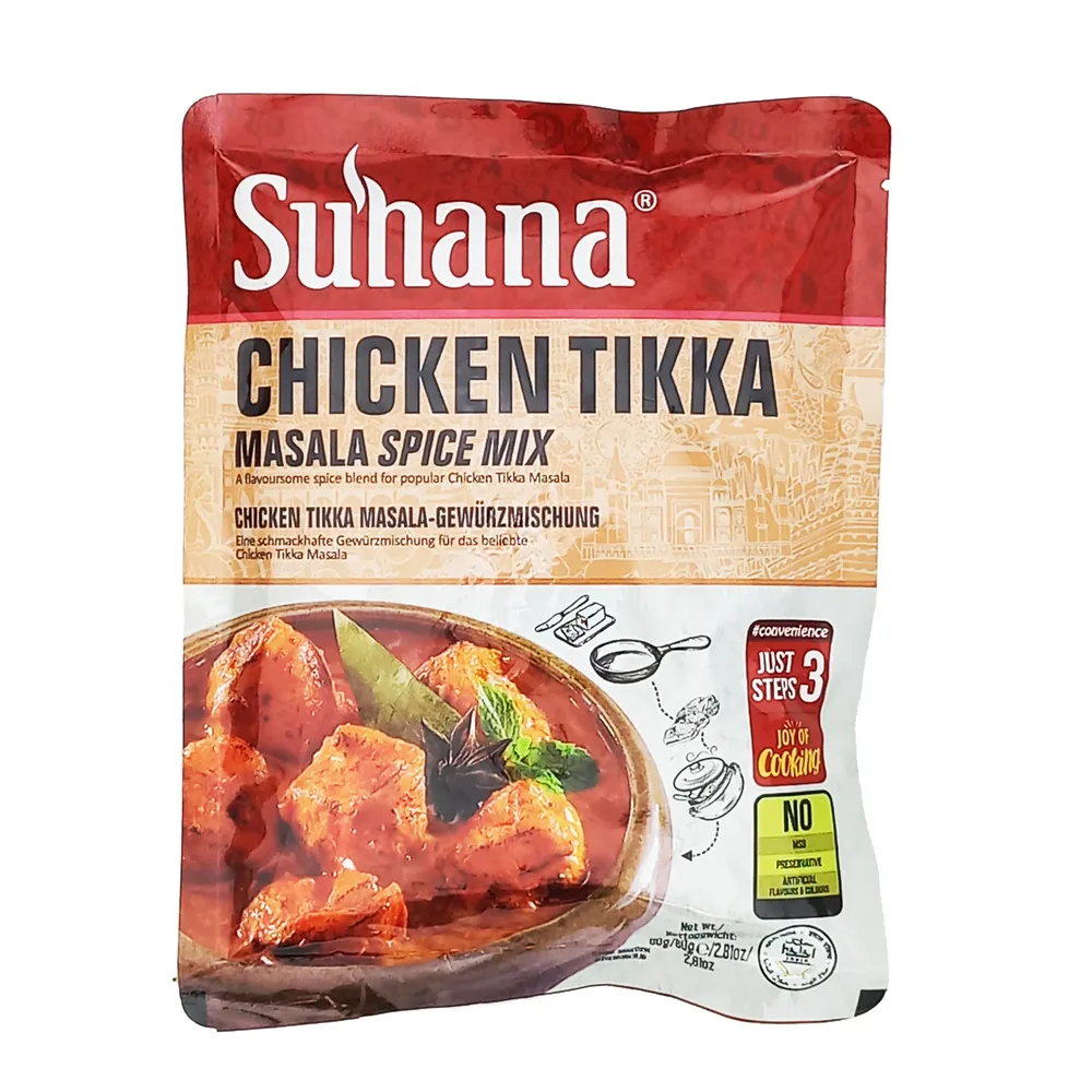 Miesznaka przypraw Chicken Tikka Masala Spice Mix Suhana 80g