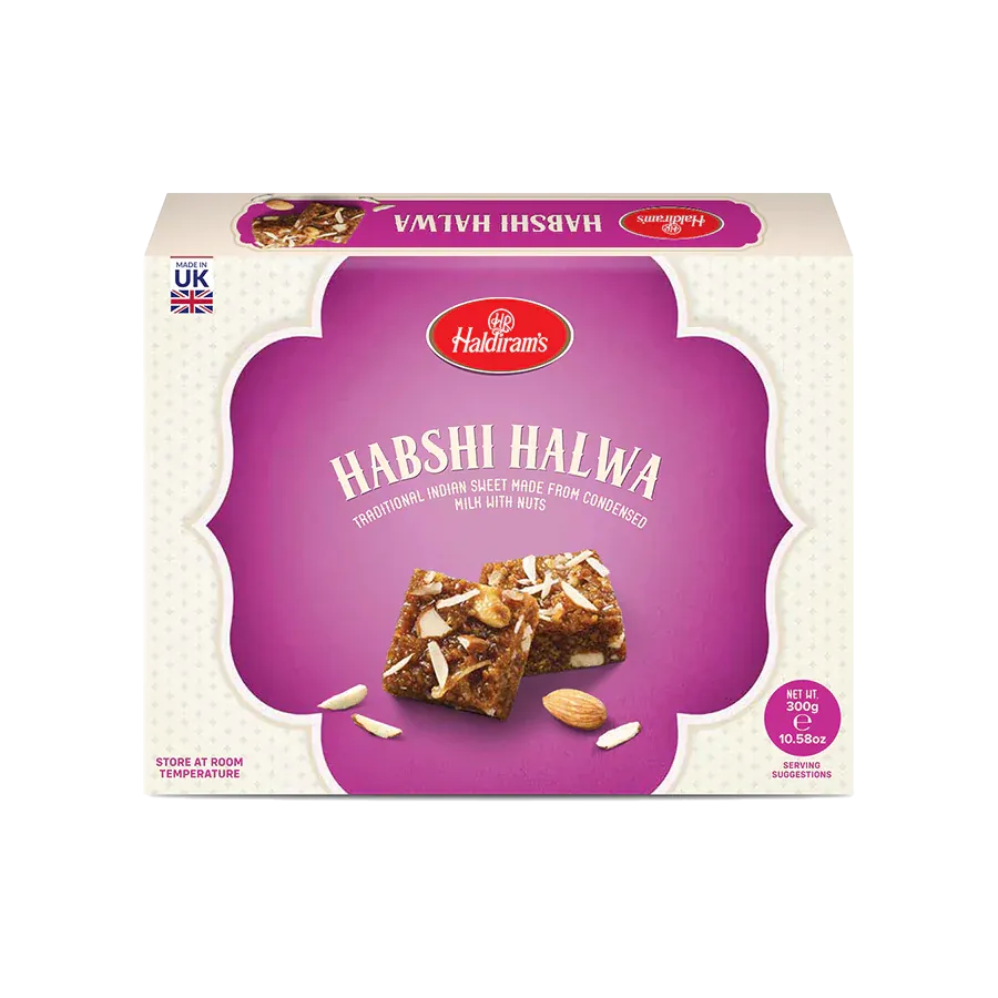 Habshi Halwa Traditional Indian Sweet Haldiram's 300g