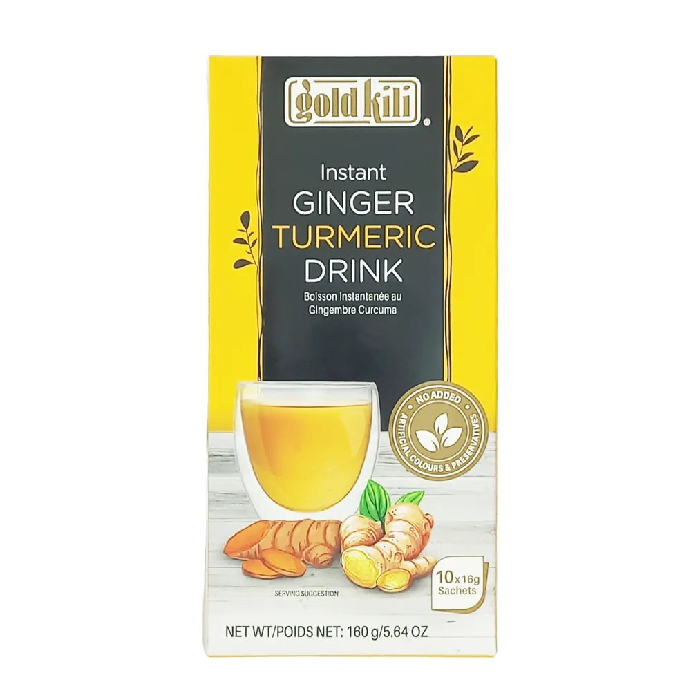 Instant Ginger Turmeric Drink Gold Kili 160g