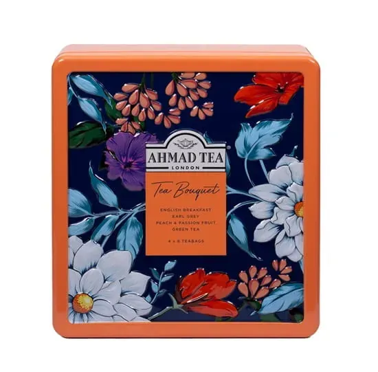 Zestaw herbat Bouquet Tea Collection 4 smaki Gift Tea Selection Ahmad Tea 40×2g