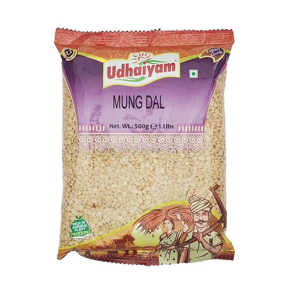 Fasola mung połówki łuskane Mung Dal Udhaiyam 500g