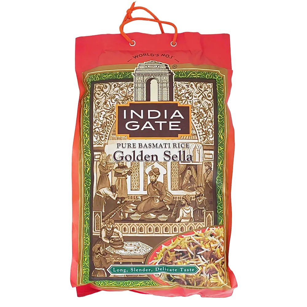 Ryż Basmati Rice Golden Sella India Gate 10kg