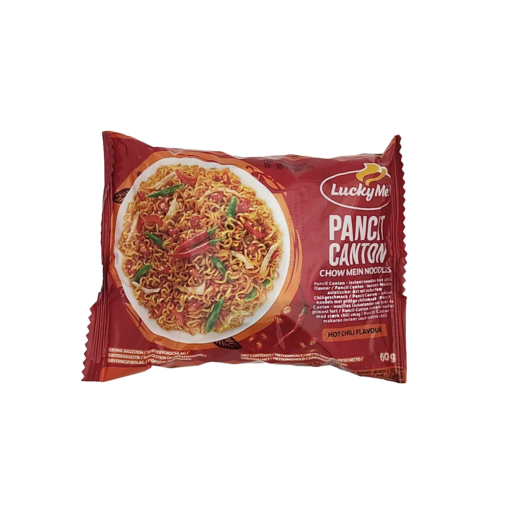 Zupka błyskawiczna Ostra Pancit Canton Chow Mein Lucky Me 60g