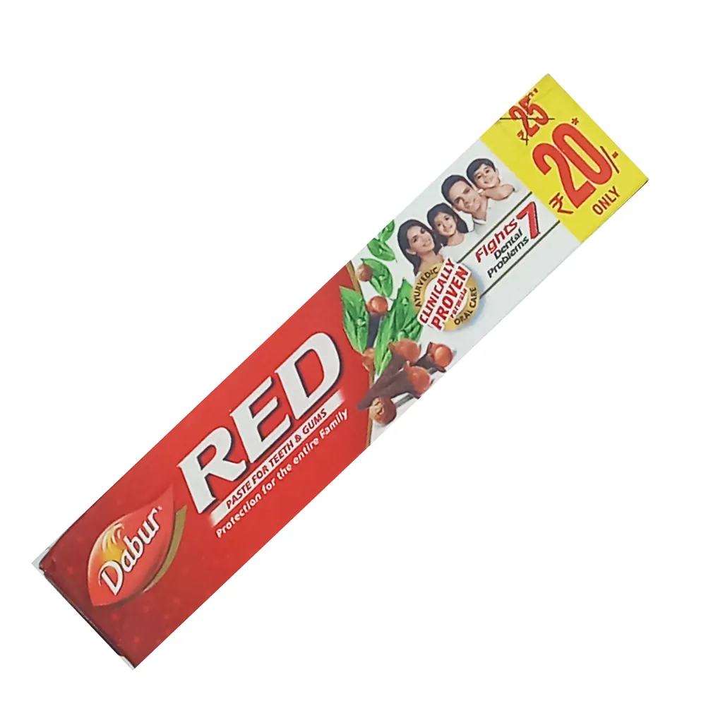 Ziołowa pasta do zębów ze szczoteczką Dabur Red Toothpaste 32g