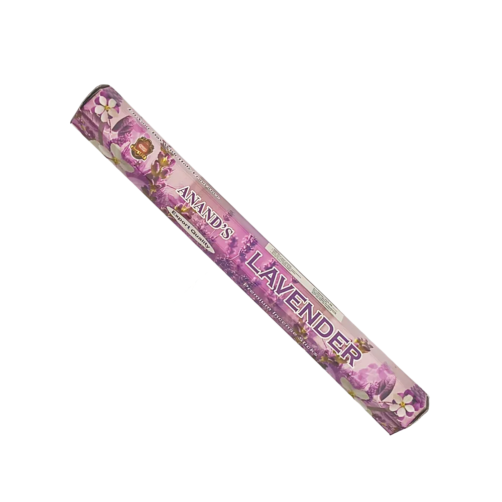 Kadzidełka o zapachu lawendy Lavender Incense Sticks Anand’s 20 szt.