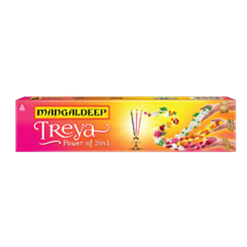 Kadzidełka Mangaldeep 3w1 Treya 12szt