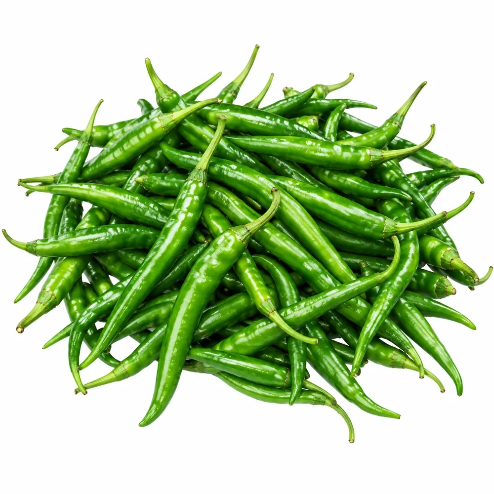 Świeże zielone papryczki chilli Green Chilli 1kg