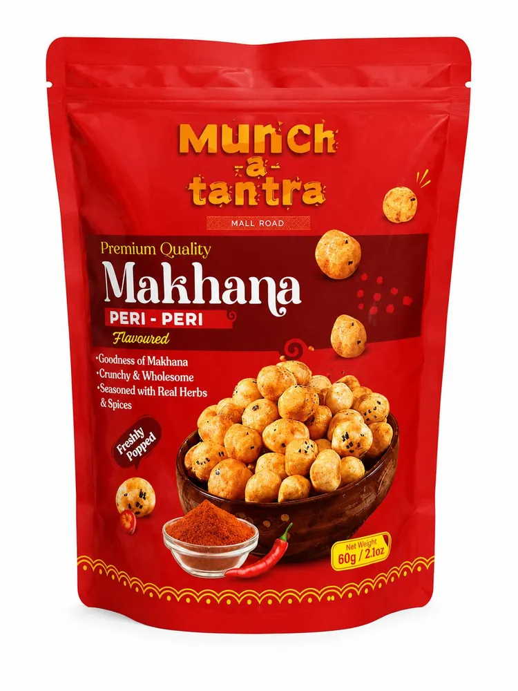 Peri Peri Flavoured Makhana Mall Road 60g
