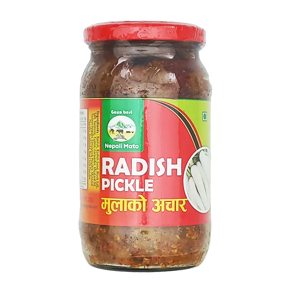 Marynowana rzodkiewka Radish Pickle Nepali Mato 280g