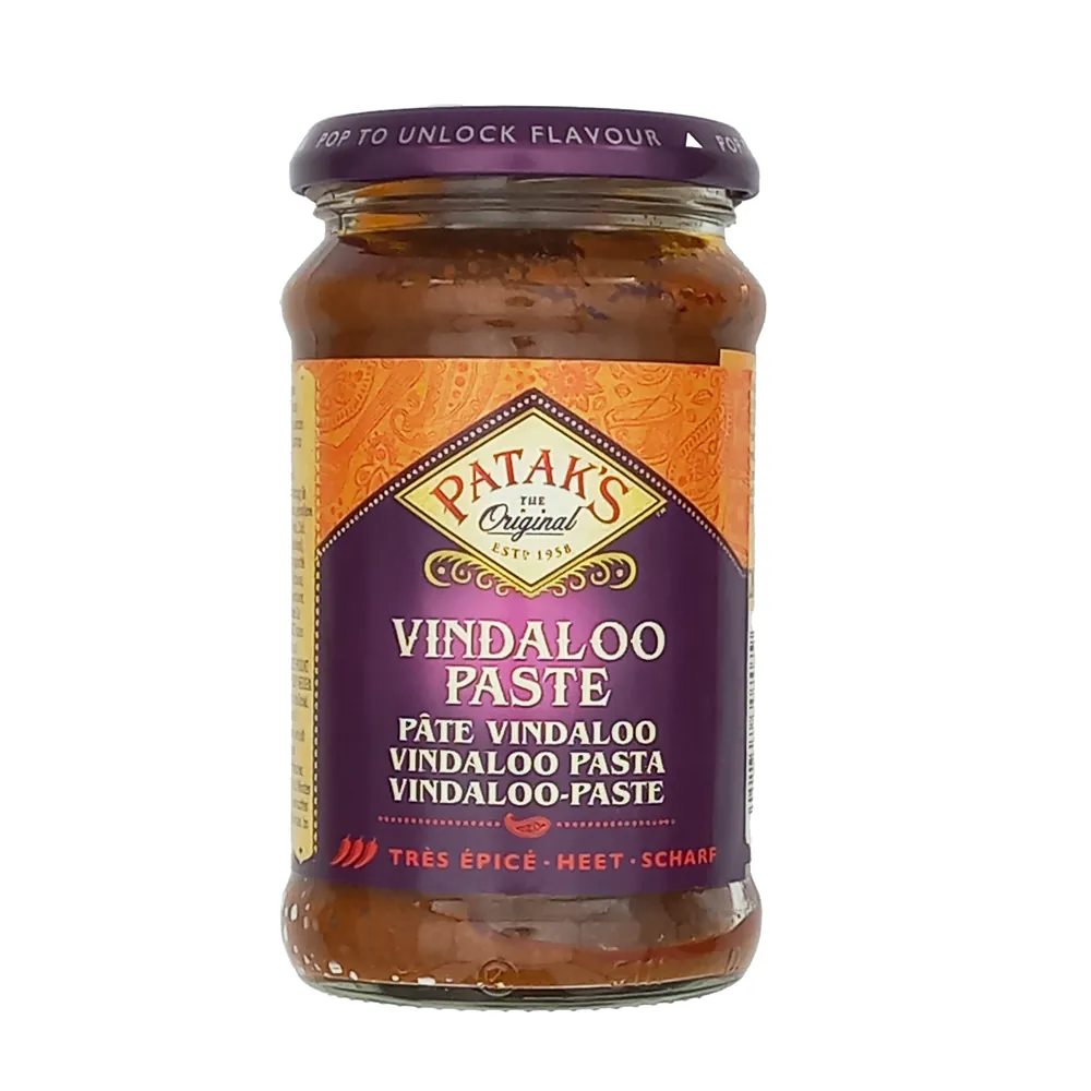 Indian Spicy Vindaloo Paste Spice Pataks 283g