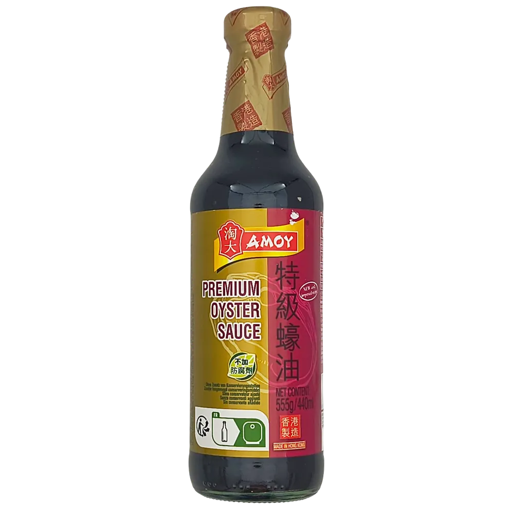 Sos ostrygowy Premium Oyster Sauce Amoy 555g