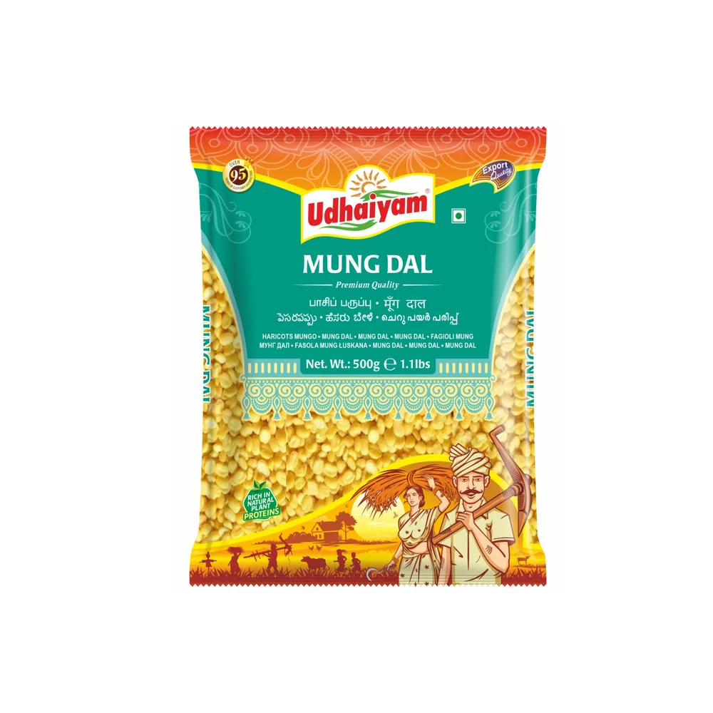 Fasola mung połówki łuskane Mung Dal Udhaiyam 500g