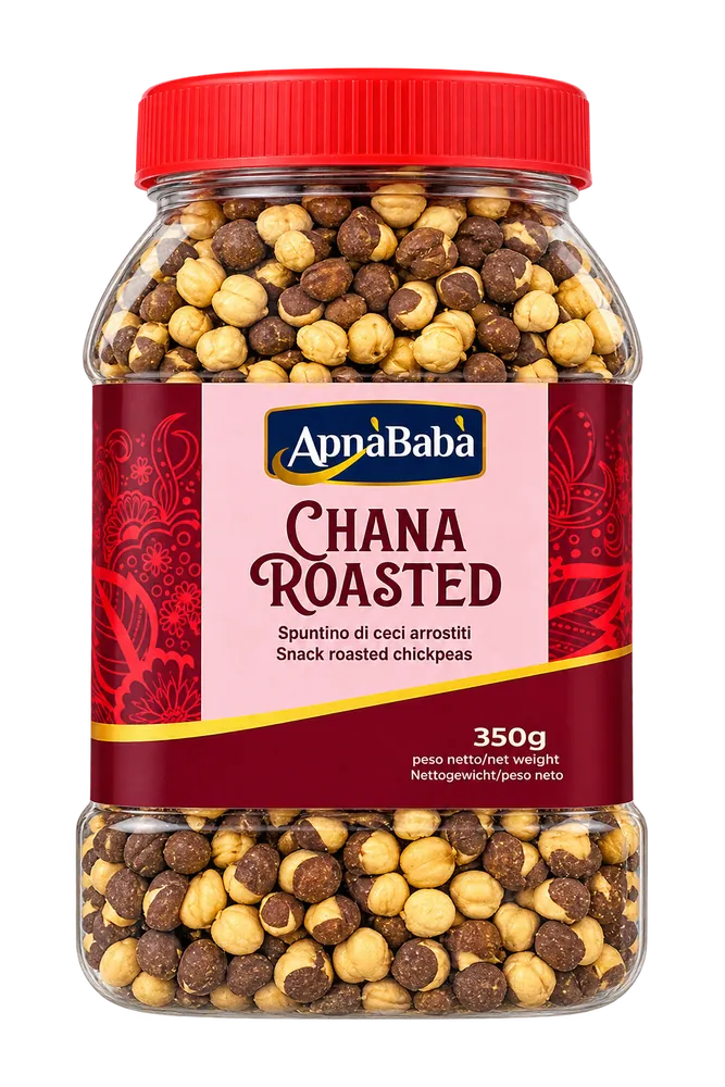 Prażona ciecierzyca Roasted Chana ApnaBaba 350g