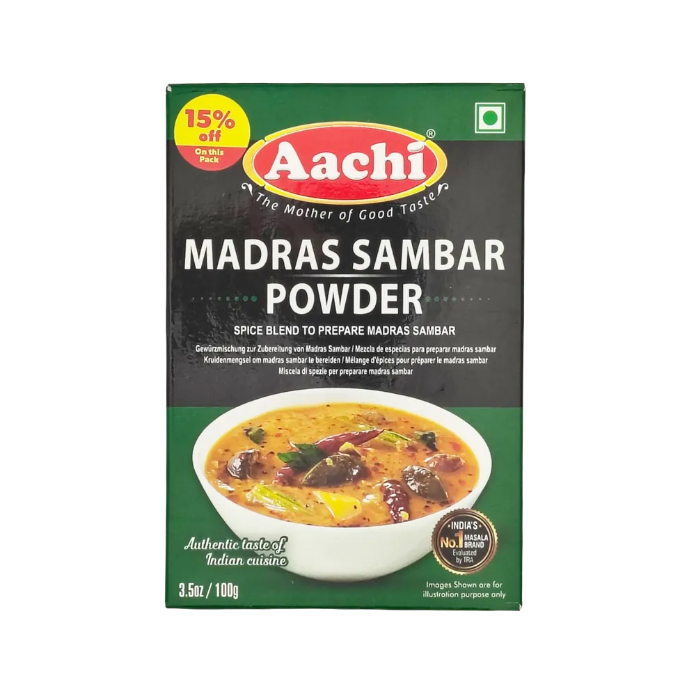 Indyjska mieszanka przypraw Madras Sambar Powder Aachi 100g