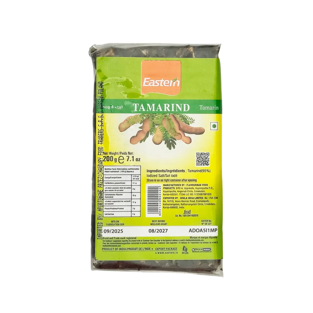 Dried tamarind fruit Tamarind Eastern 200g