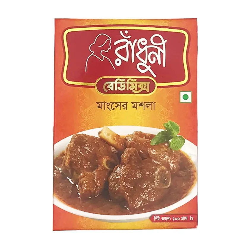 Mieszanka przypraw curry do mięs Meat Curry Masala Radhuni 100g