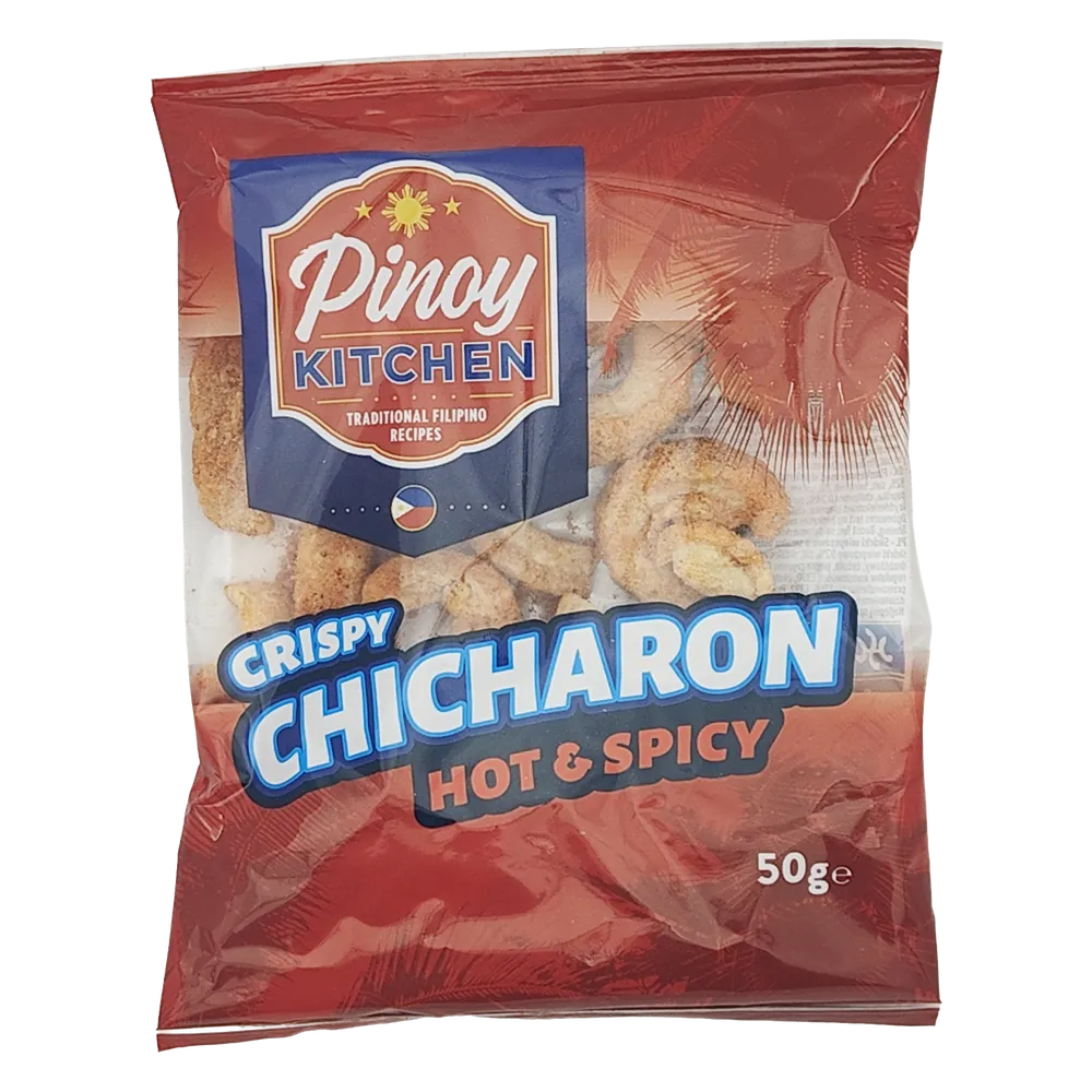 Crispy Chicharon Hot&Spicy Pinay Kitchen 50g