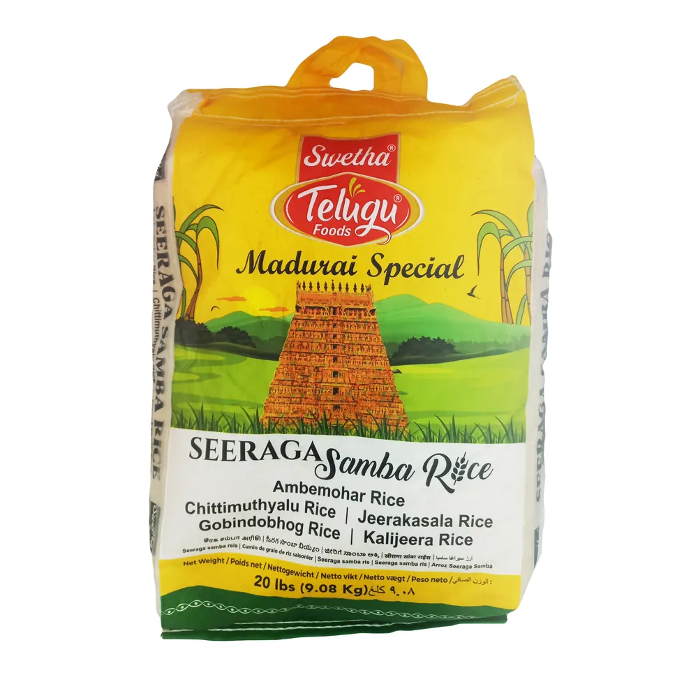 Ryż Madurai Special Seeraga Samba Rice Telugu Foods 9,08kg