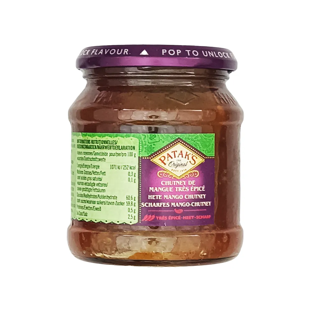 Chutney z mango pikantny Hot Mango Chutney Pataks 340g