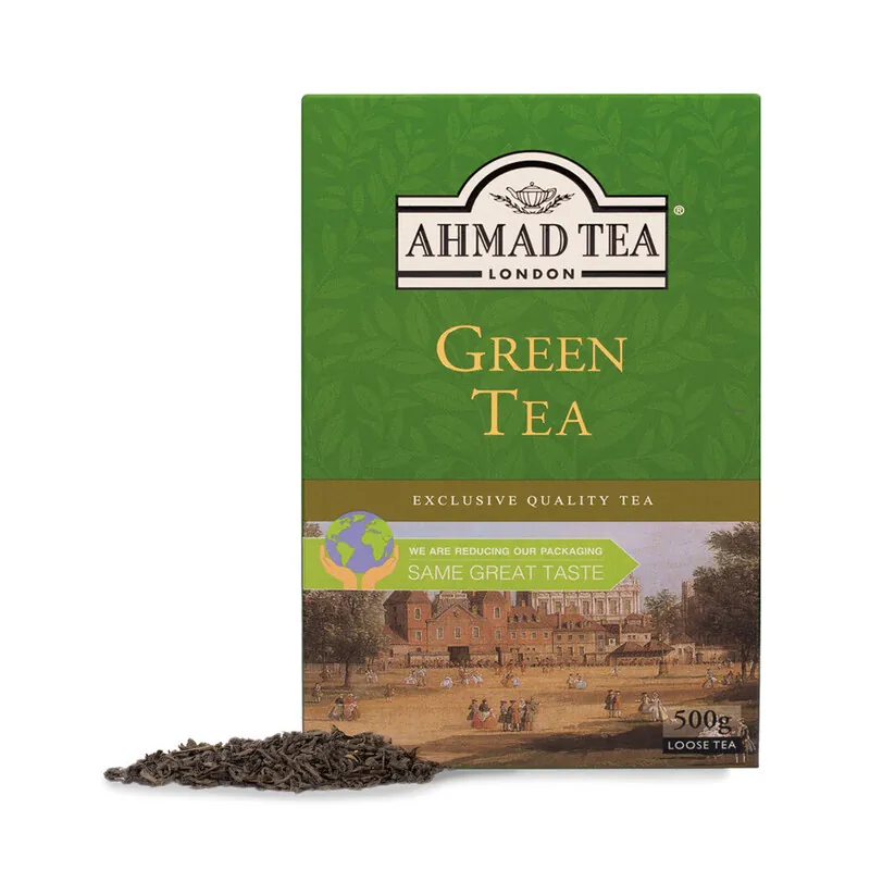 Herbata zielona liściasta Green Leaf Tea Ahmad Tea 500g