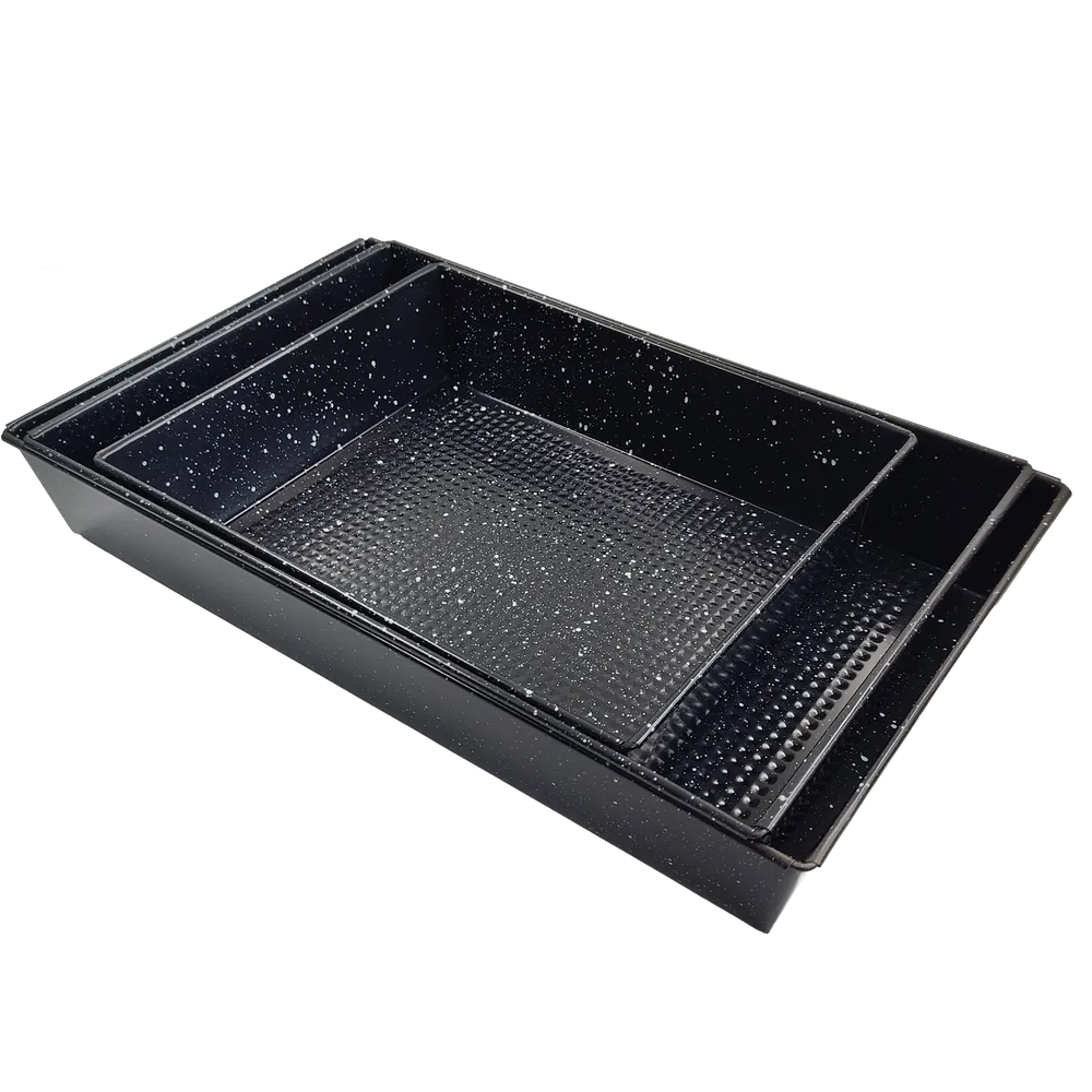 Set of 3 baking trays 1050 Besthoff