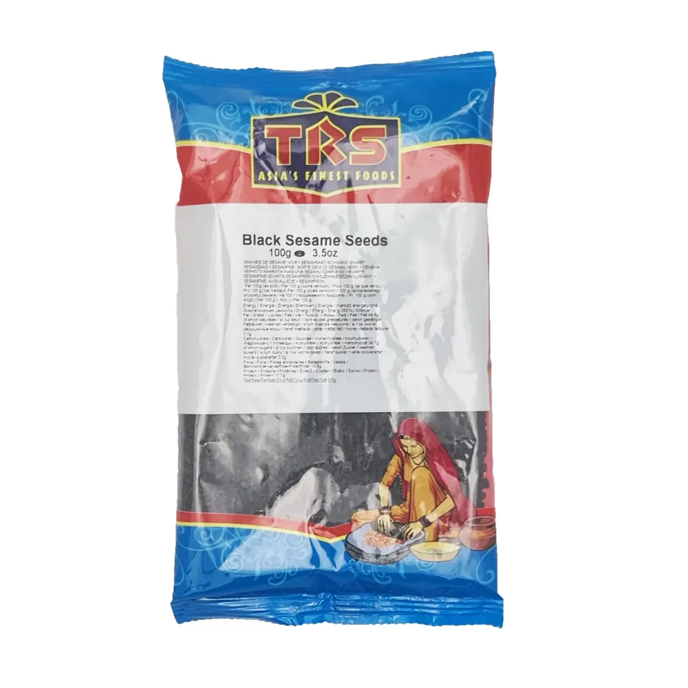 Sezam czarny ziarna Black Sesam Seeds TRS 100g
