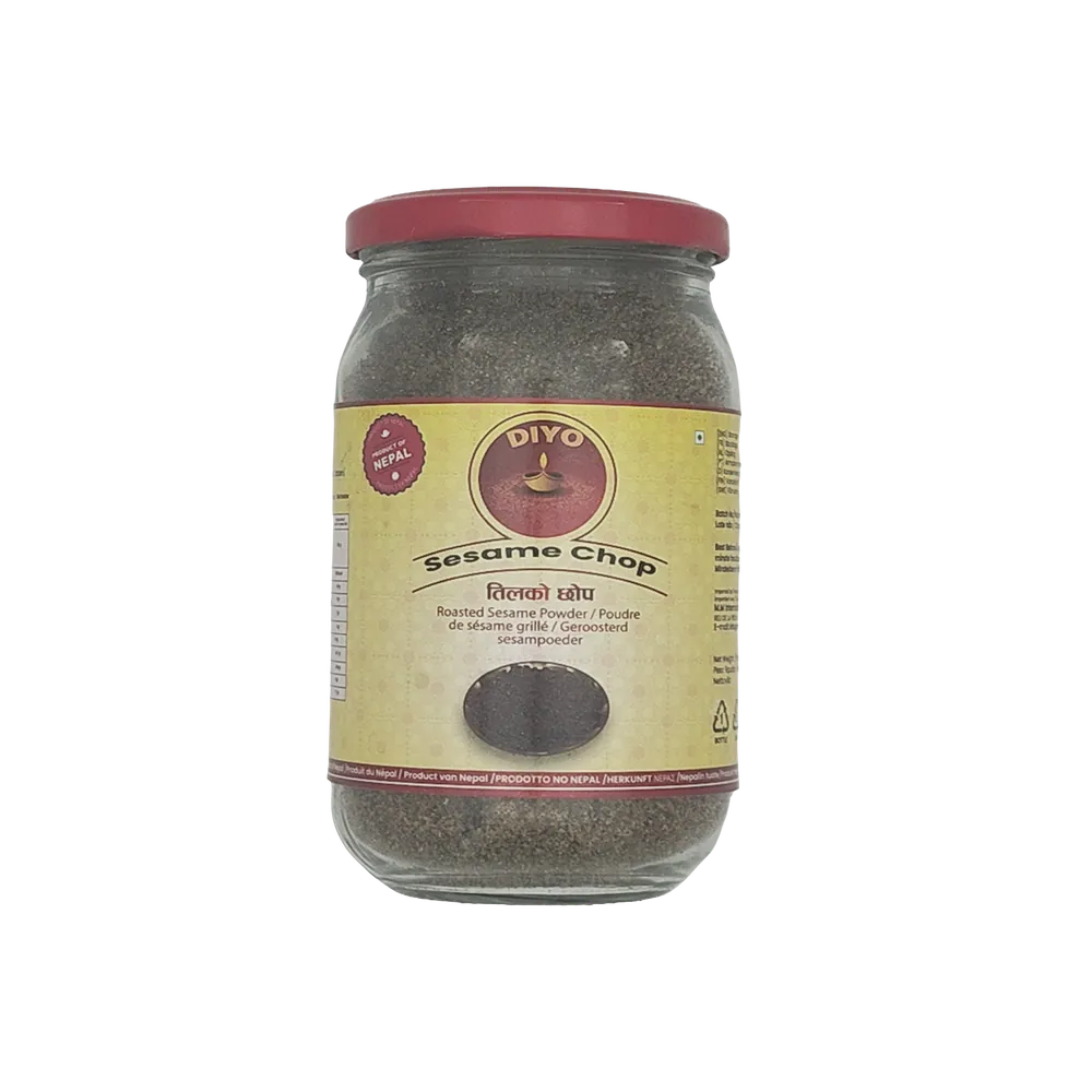Prażony sezam mielony Sesame Chop Roasted Powder Diyo 150g