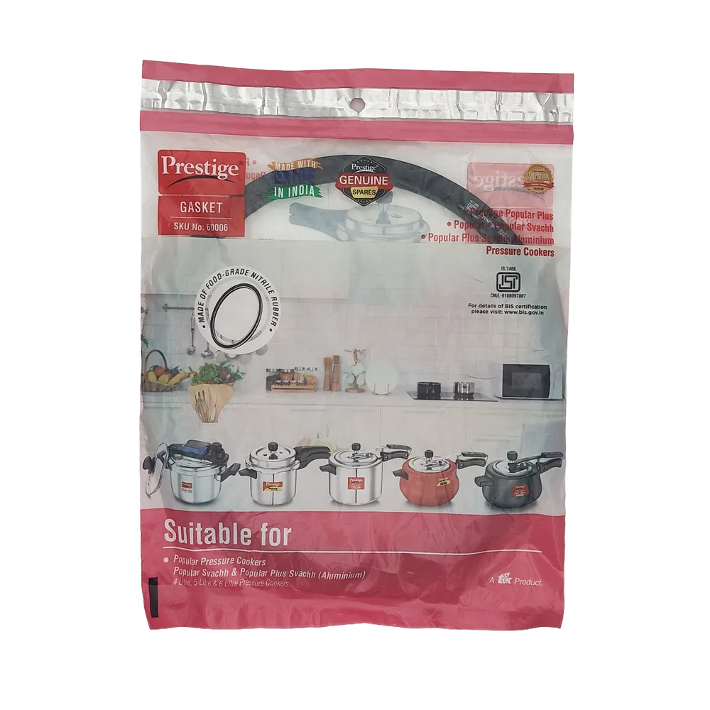 Pressure Cooker Gasket 4, 5, 6 Litre Prestige