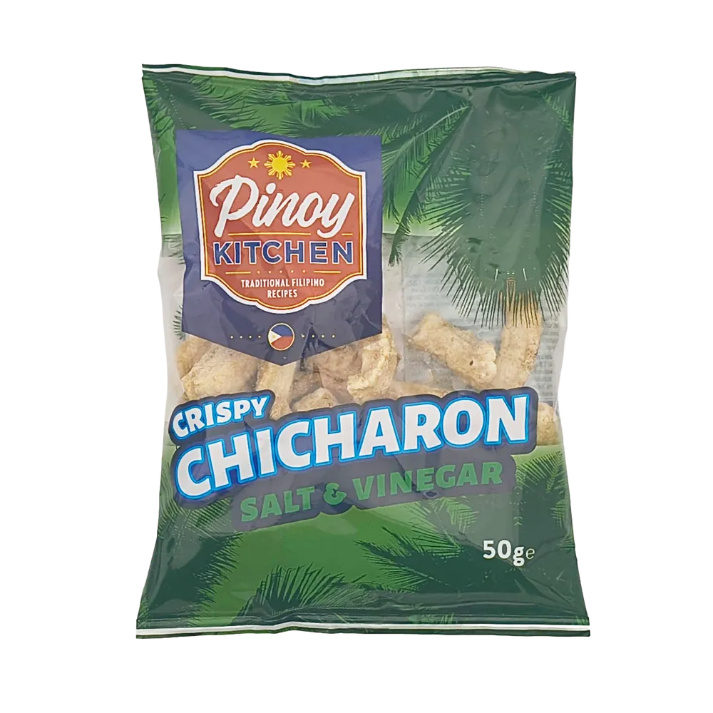 Crispy Chicharon Salt & Vinegar Pinoy Kitchen 50g