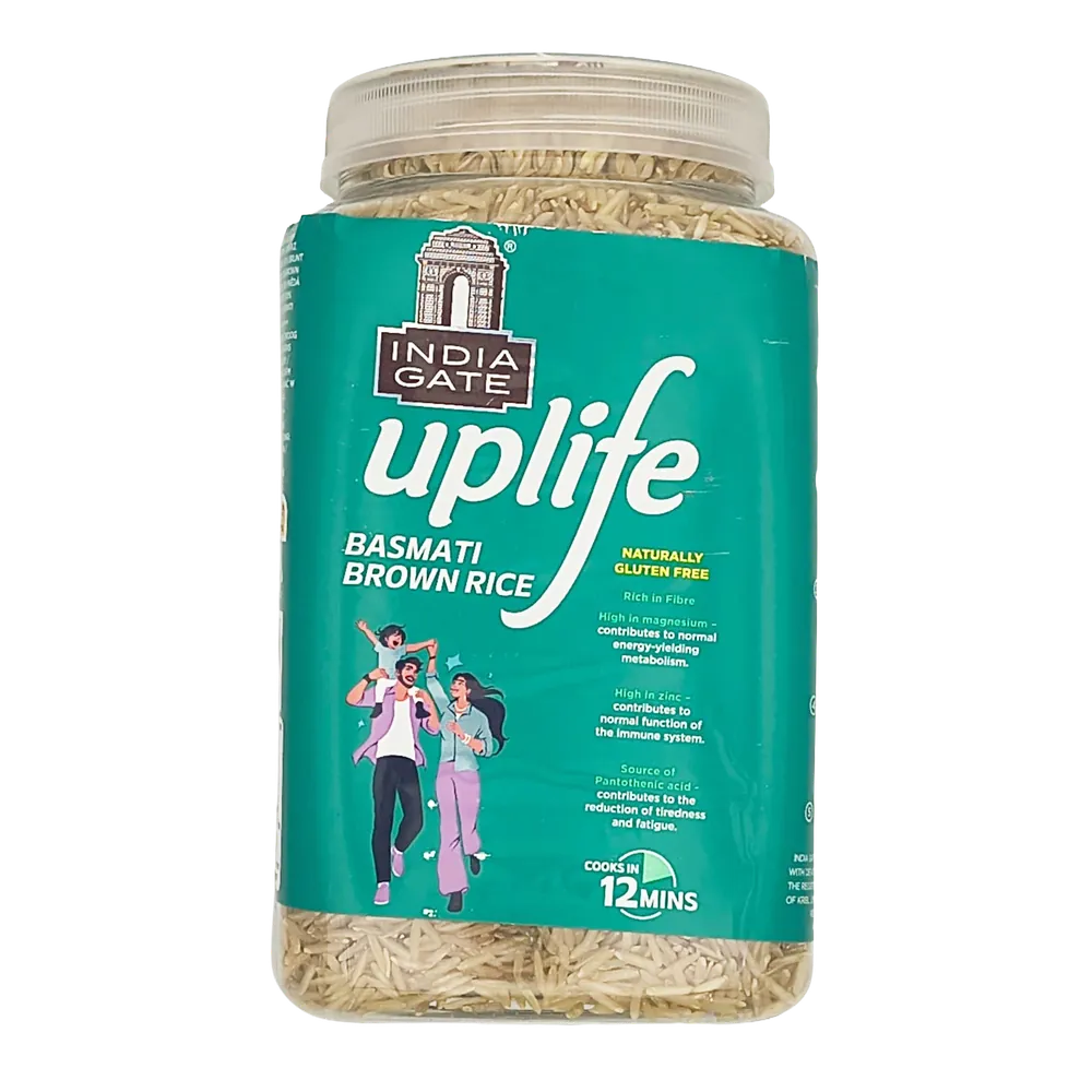Brązowy ryż basmati Uplife Basmati Brown Rice India Gate 1kg