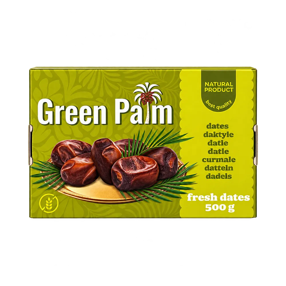 Daktyle świeże Dates Green Palm 500g