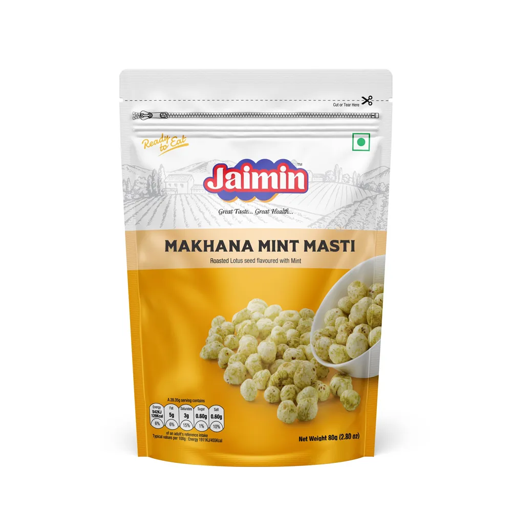 Przekąska Makhana Mint Masti Jaimin 80g