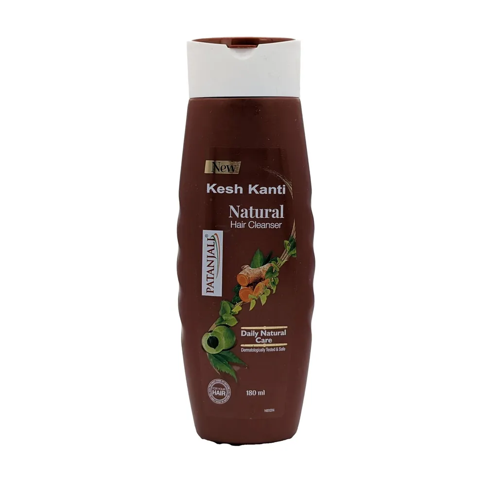 Natural Shampoo Kesh Kanti Natural Hair Cleanser Patanjali 180ml
