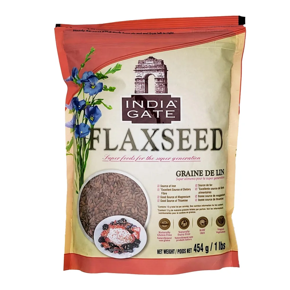 Siemię lniane Flaxseed India Gate 454g