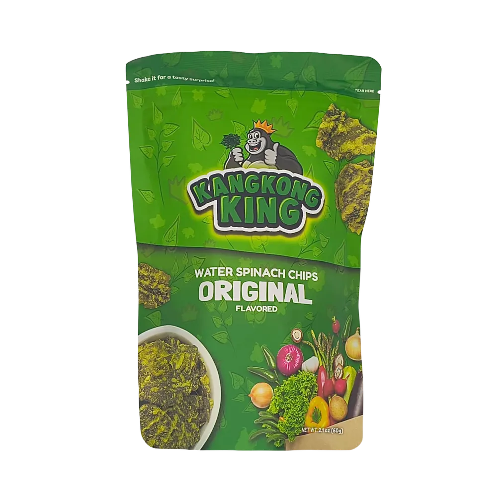 Chipsy Water Spinach Chips Original Flavored Kangkong King 60g