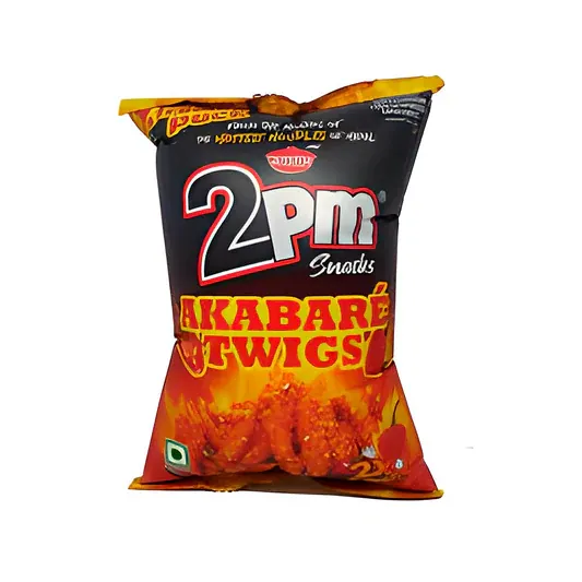 Pikantne chipsy kukurydziane Akabare Twings Extra Hot & Spicy 2PM 80g