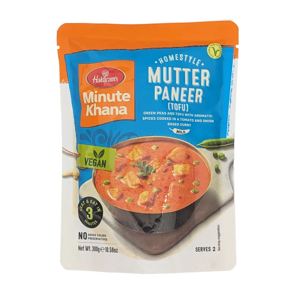 Mutter Paneer Ready Meal Haldiram’s 300g