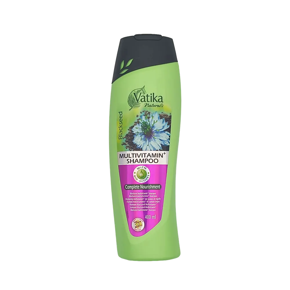 Szampon nawilżający z czarnuszką Multivitamin+ Vatika Dabur 400ml