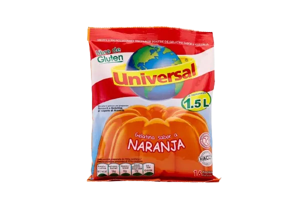 Galaretka pomarańczowa Gelatina Sabor A Naranja Universal 250g