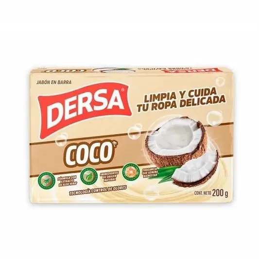Mydło do prania w kostce kolumbijskie Coco Dersa 200g