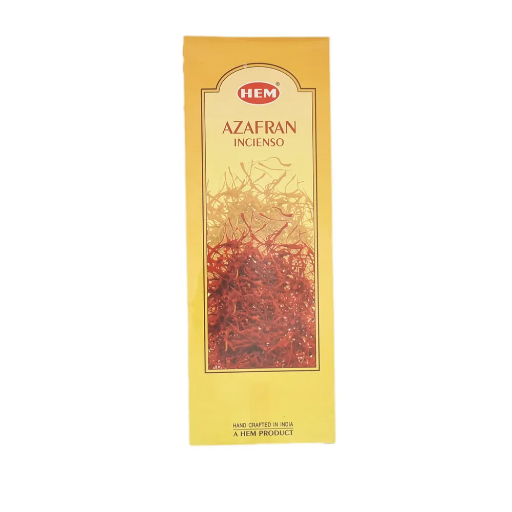 Kadzidełka o zapachu szafranu Saffron Incense Sticks HEM 120 szt