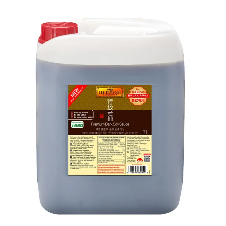Ciemny sos sojowy premium Premium Dark Soy Sauce Lee Kum Kee 8L