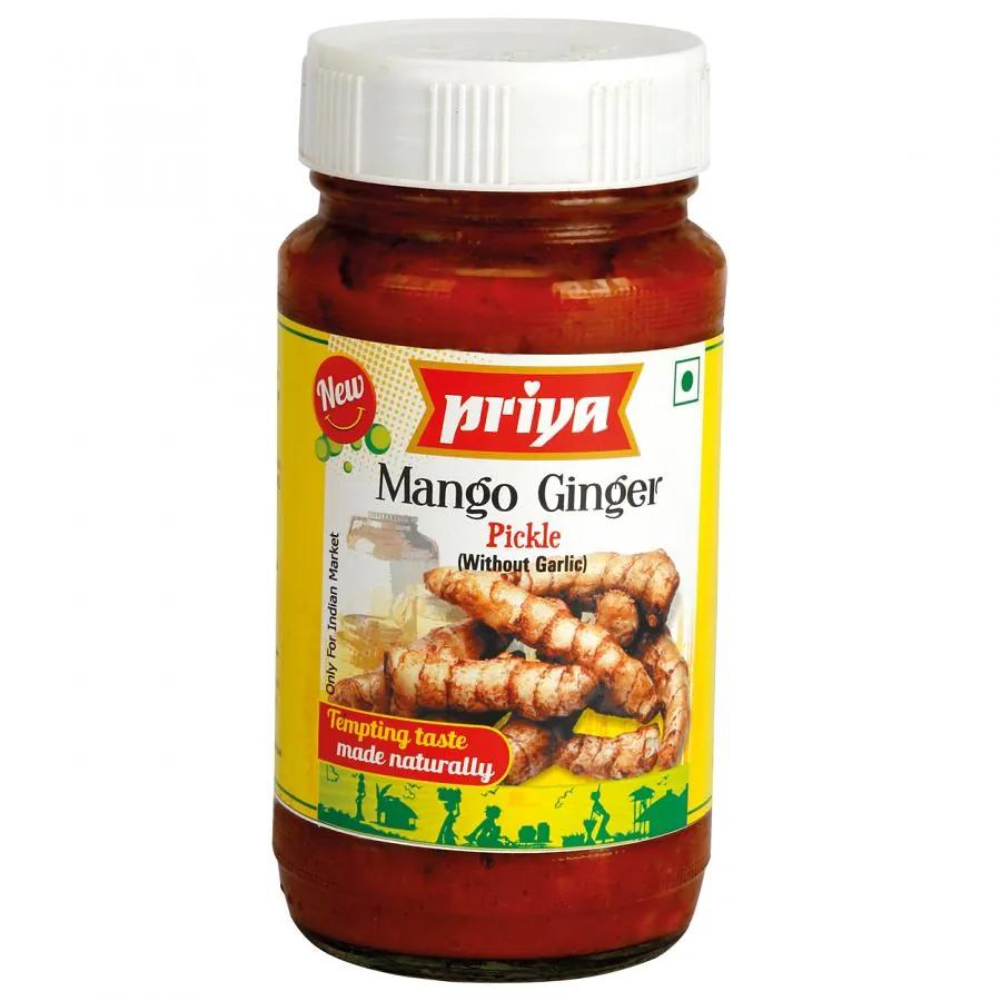 Marynowane mango imbir z kurkumą Mango Ginger Priya 300g