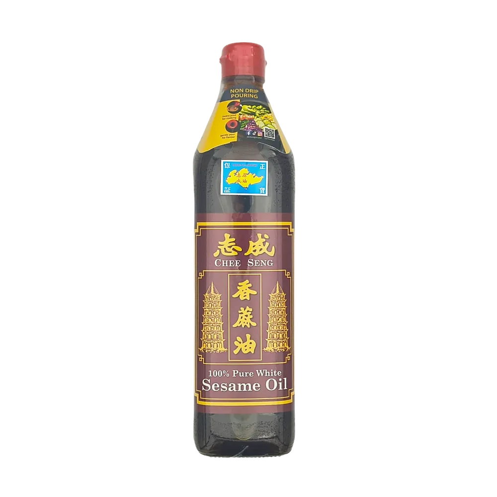 100% Pure White Sesame Oil Chee Seng 750ml