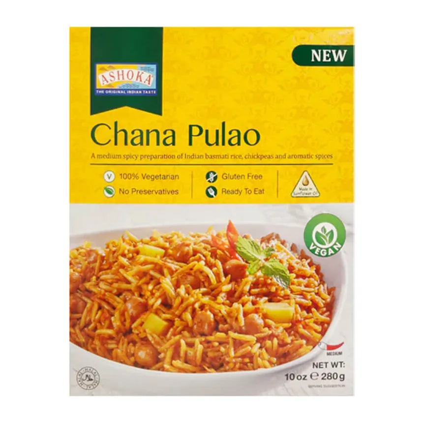 Chana Pulao Ready To Eat Ashoka 280g