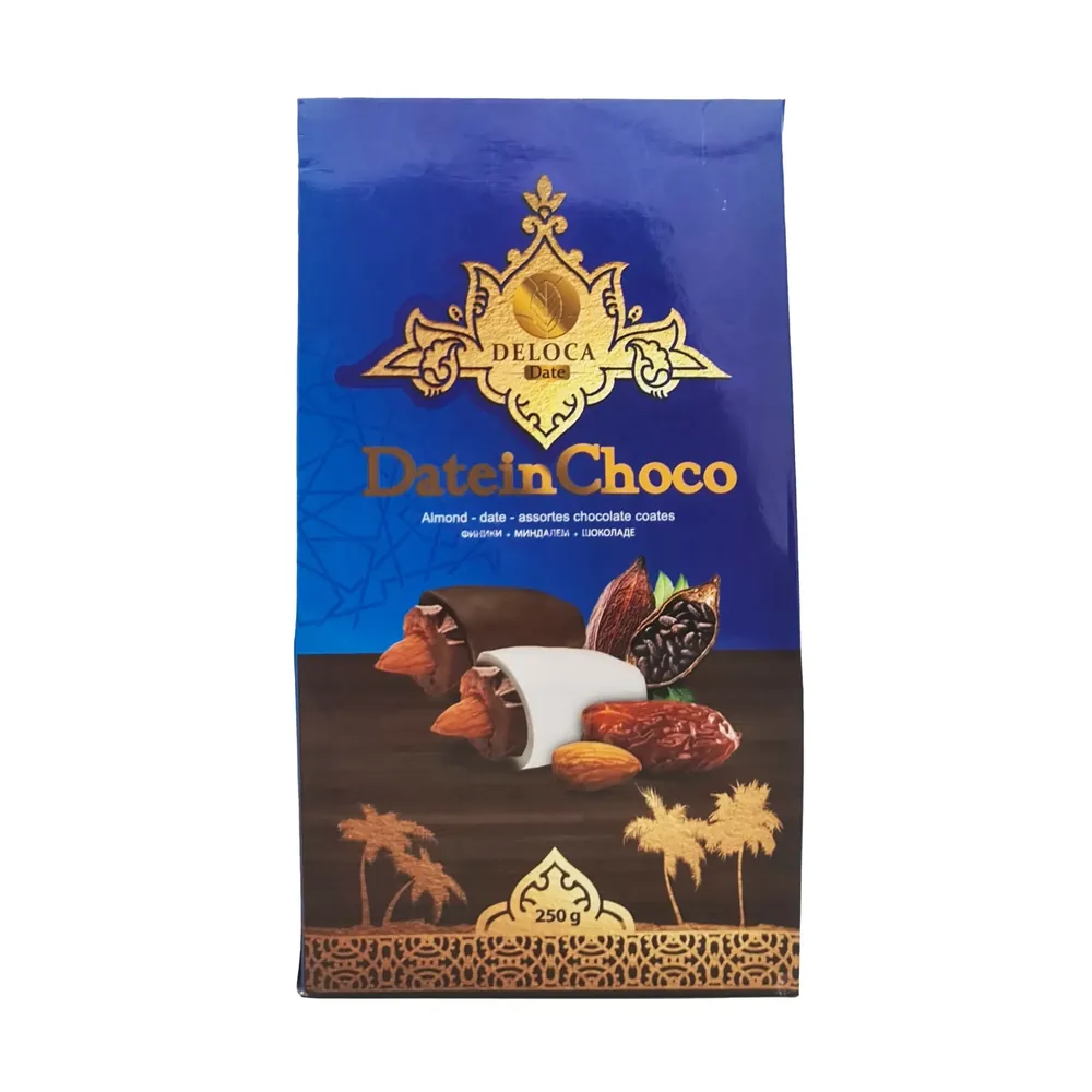 Dates with Almond in Chocolate Deloca 20 pcs.