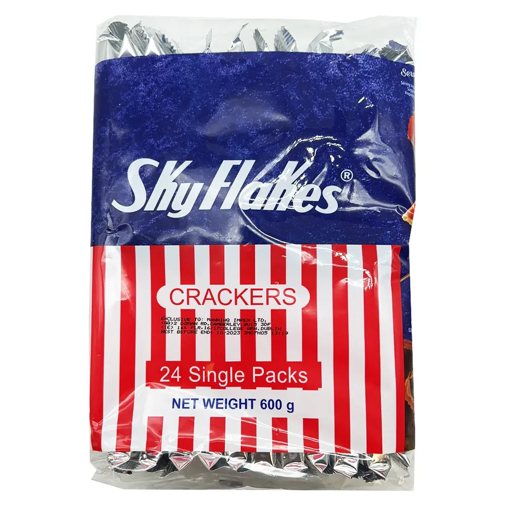 Salted SkyFlakes Crackers Snack Pack M.Y. San 600g