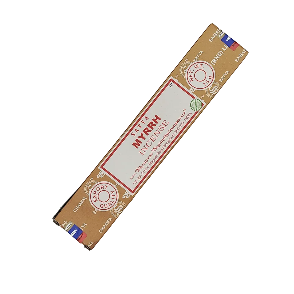 Naturalne kadzidełka Mirra Satya 15g